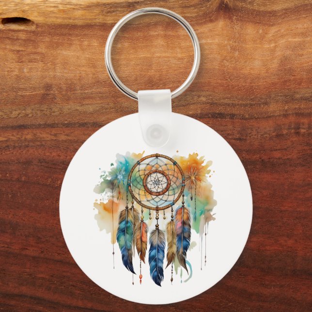 LLAVERO NATIVE AMERICAN DREAM CATCHER (Anverso)