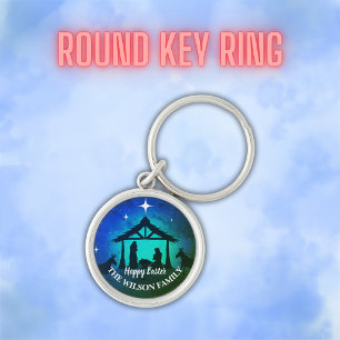 Llavero Natividad - Feliz Pascua  