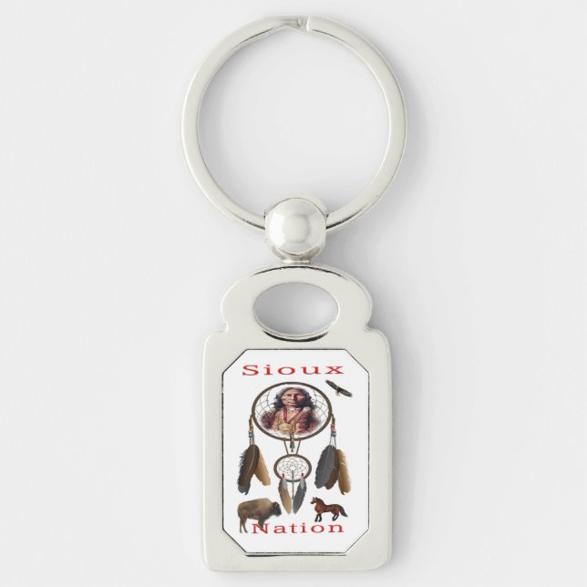 Llavero Nativo americano (Anverso)