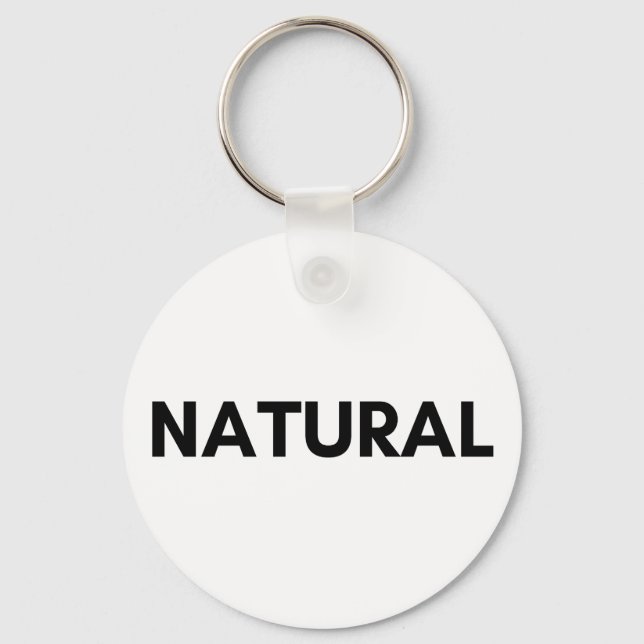 Llavero natural (Anverso)