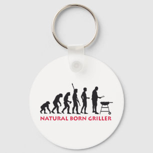 Llavero Natural Born Griller 2c