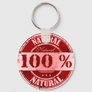 Llavero natural del 100%