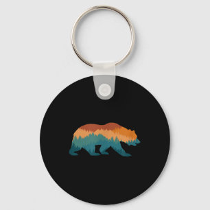 Llavero Natural Forest Tree Retro Vintage Environmental Pr
