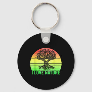 Llavero Naturaleza Árbol forestal Conservación Clima Pro