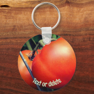 Llavero Naturaleza de los tomates de los jardines rojos pe