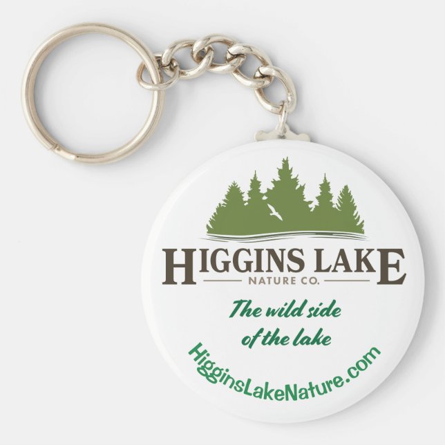 Llavero Naturaleza del lago Higgins (Frente)