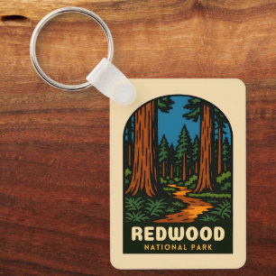 Llavero Naturaleza del Parque Nacional Redwood Viaje Vinta