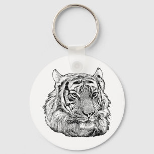 Llavero Naturaleza Jungle Tiger Face Safari animal fauna s