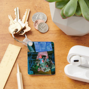 Llavero Naturaleza muerta ante una ventana abierta de Juan