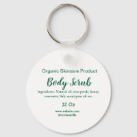 Naturaleza verde orgánica exfoliación corporal man