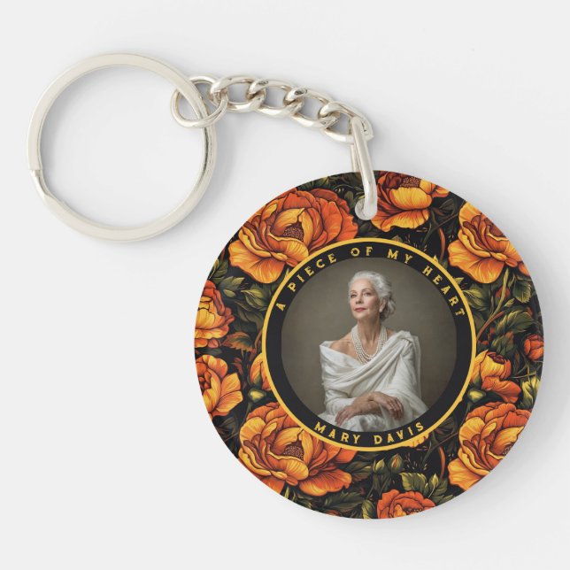 Llavero Nature-inspired Gifts For Mom Rose (Frente)