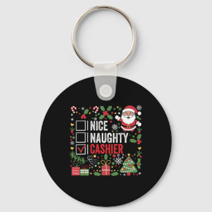 Llavero Naughty Cashier Funny Navidades Santa Claus