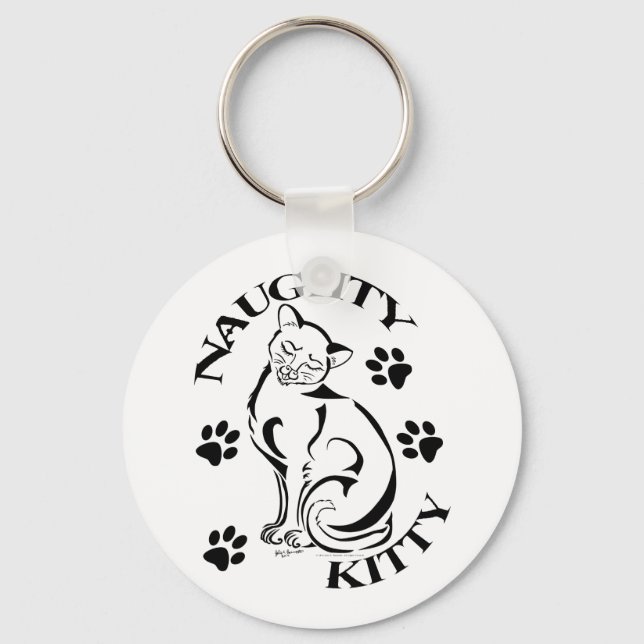 Llavero Naughty Kitty Keychain (Anverso)