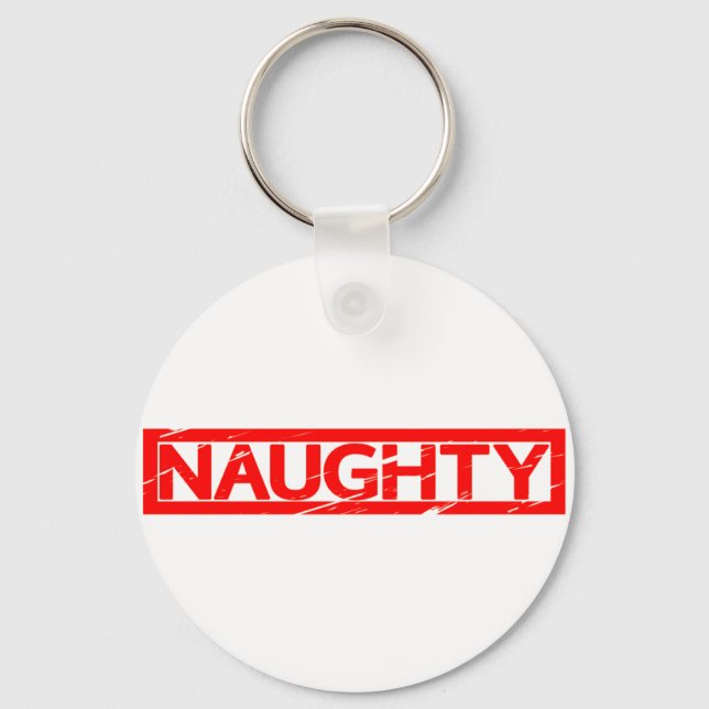 Llavero Naughty Stamp (Anverso)