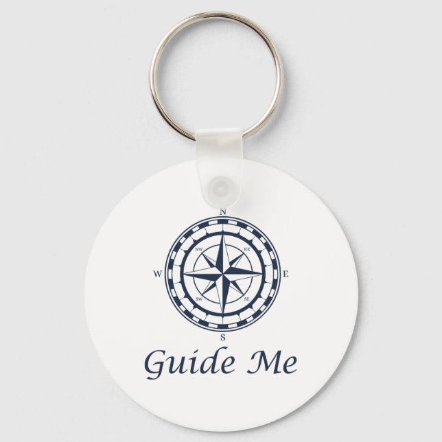 Llavero Nautical Comp Guide Me Cruising Yaching Boating S (Anverso)