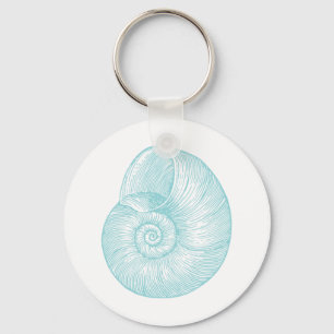 Llavero Nautical Vintage Marine Seashell