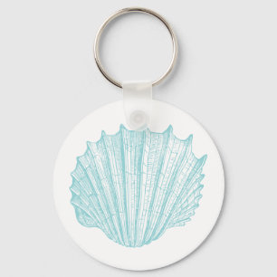 Llavero Nautical Vintage Marine Seashell