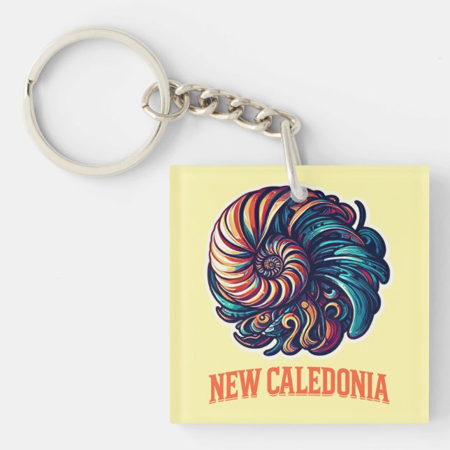 Llavero Nautile New Caledonia (Frente)