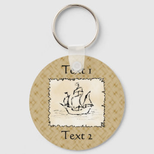 Llavero Nave de pirata