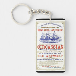 Llavero Nave de vela Circassian Clipper 1866