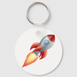Llavero nave espacial con cohetes personalizado
