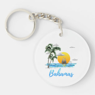 Llavero Navegación de vacaciones en Bahamas