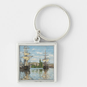 Llavero Naves de Claude Monet el que montan en el Sena