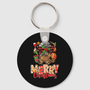 Llavero Navidad Afroamericana Africana Negra Mamá