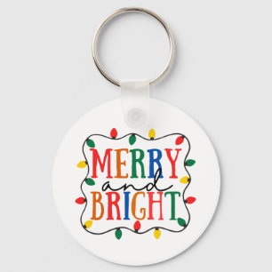 Llavero Navidad Alegre y Brillante