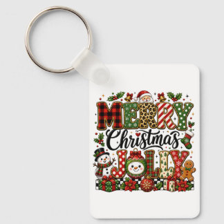 Llavero Navidad Alegre y Divertida
