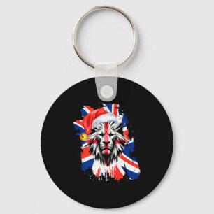 Llavero Navidad Británica Patriótica Bandera Inglesa Uk Pr