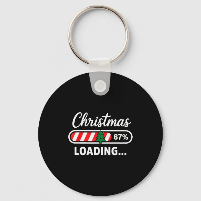 Llavero Navidad Cargando 67% Divertido 6 7 Meme Navidad Ge (Anverso)