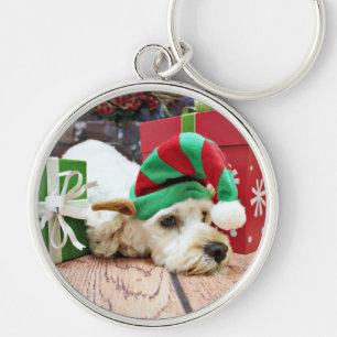 Llavero Navidad - Cockapoo - kc