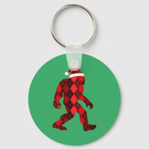 Llavero Navidad de Bigfoot - Divertida Navidad  