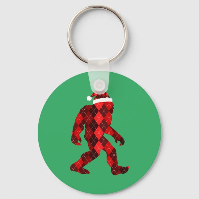 Llavero Navidad de Bigfoot - Divertida Navidad   (Anverso)