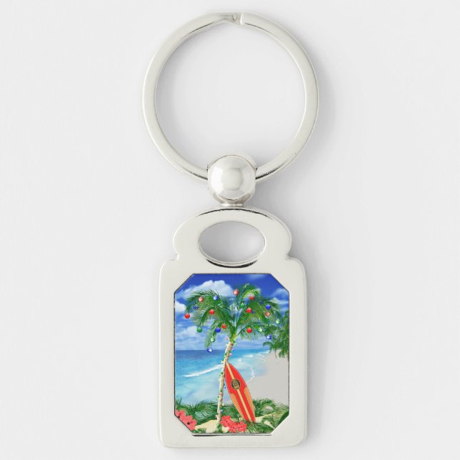 Llavero Navidad de la playa (Anverso)