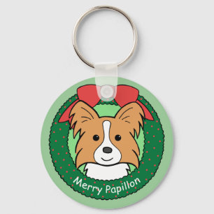 Llavero Navidad de Papillon
