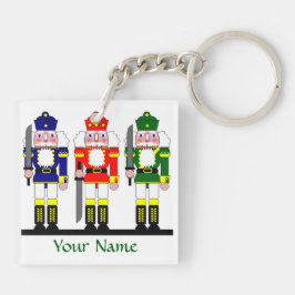 Llavero Navidad del cascanueces personalizado