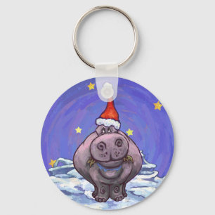 Llavero Navidad del Hippopotamus