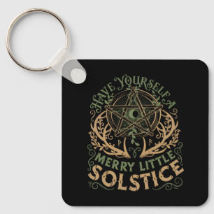 Llavero Navidad del solsticio de invierno Yule