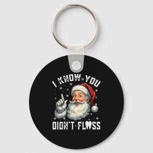 Llavero Navidad Dental Divertido Santa Sé Que No Usaste Hi