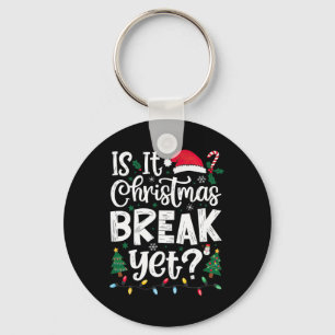 Llavero Navidad Divertida ¿Ya es la Vacación de Navidad?