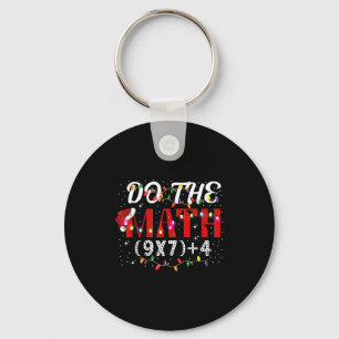 Llavero Navidad Divertido Haz Las Cuentas Meme (9x7)+4 Reg
