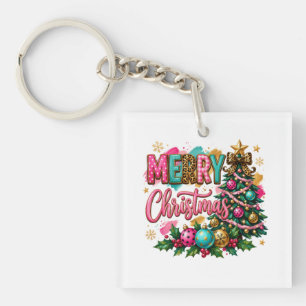 Llavero Navidad elegante y alegre