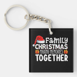 Llavero Navidad en Familia Creando Recuerdos Juntos Vacaci