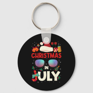 Llavero Navidad En Julio Feliz Navidad Verano Divertido Sa