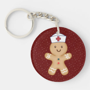 Llavero Navidad Enfermera Profesional Estudiante Pediátric