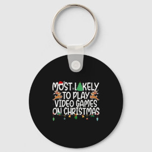 Llavero Navidad Familiar Con Mayor Probabilidad De Jugar V