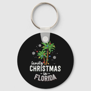 Llavero Navidad Familiar En Florida Palmeras Navidad Playa