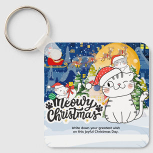 Llavero Navidad Gatuna